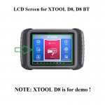 LCD Screen Display Replacement for XTOOL D8 D8BT Scan Tool